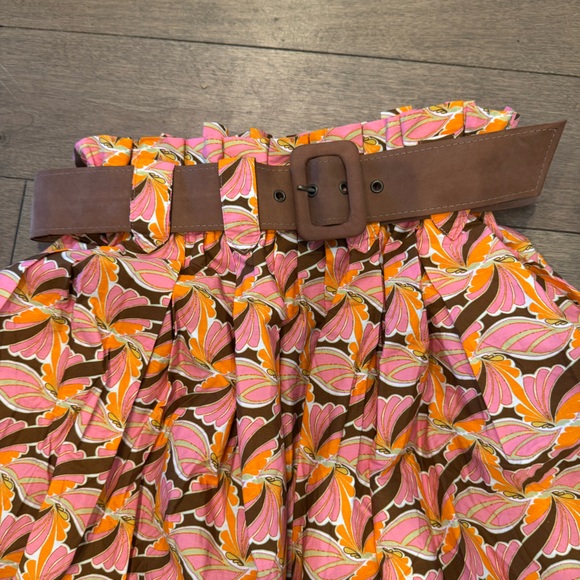 NWOT Devotion Twins skirt Kotronas‎ XS midi orange - Picture 6 of 7